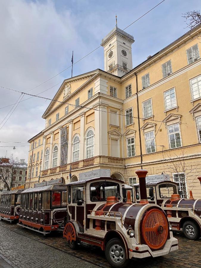 Apartments On Rynok Square Liov Exterior foto