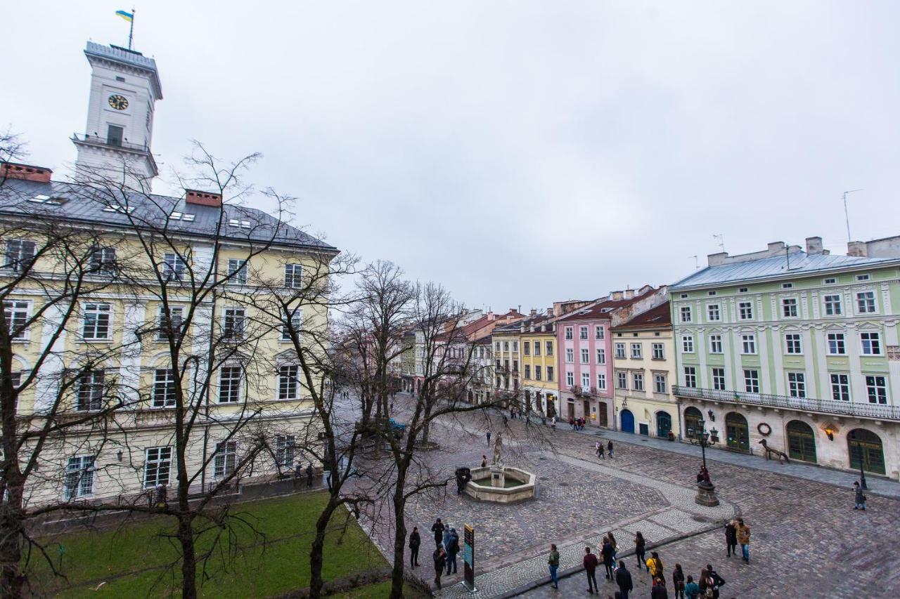 Apartments On Rynok Square Liov Exterior foto